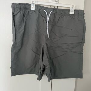 Duluth Trading Co Relaxed Fit Gray Shorts
